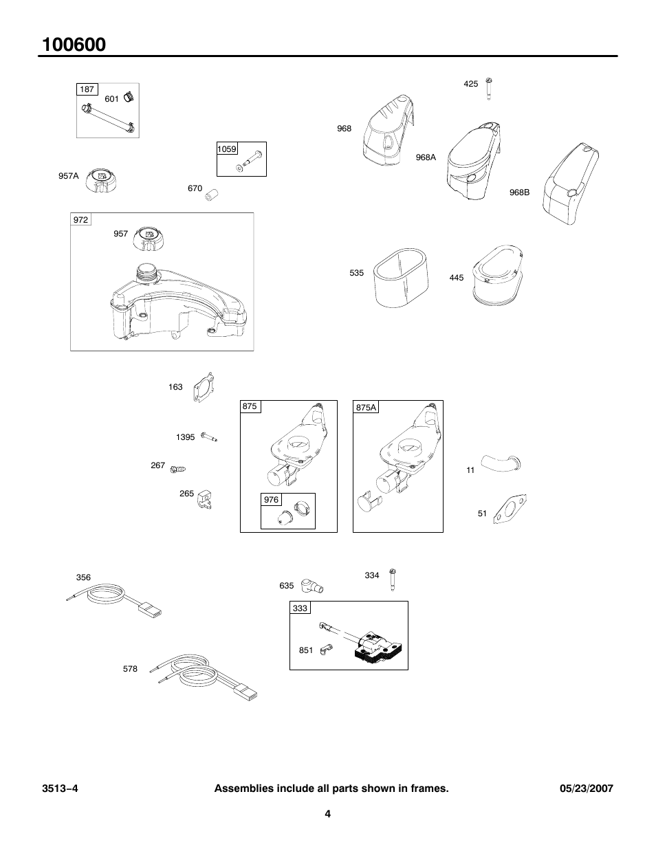 Briggs & Stratton 100600 User Manual | Page 4 / 12