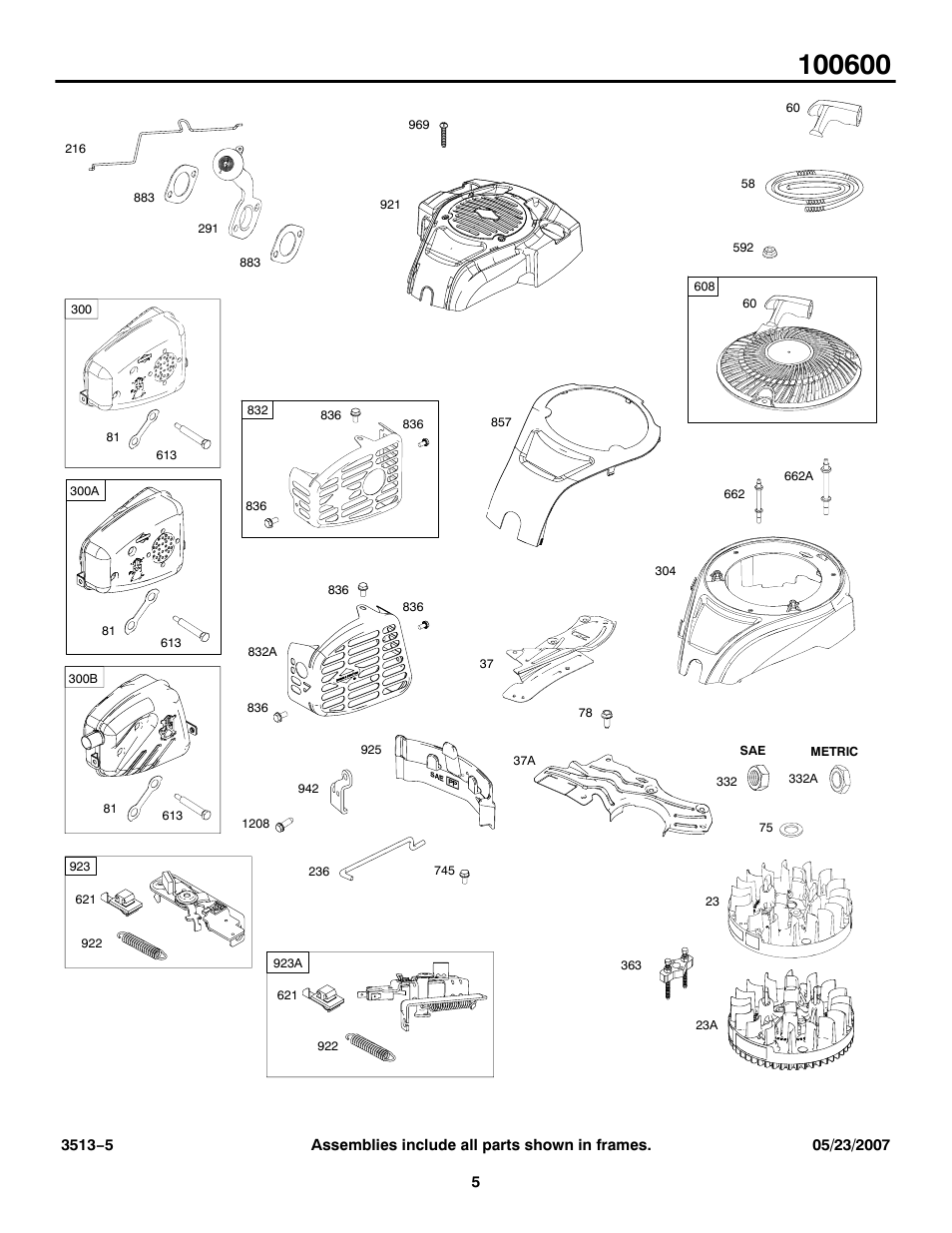 Briggs & Stratton 100600 User Manual | Page 5 / 12