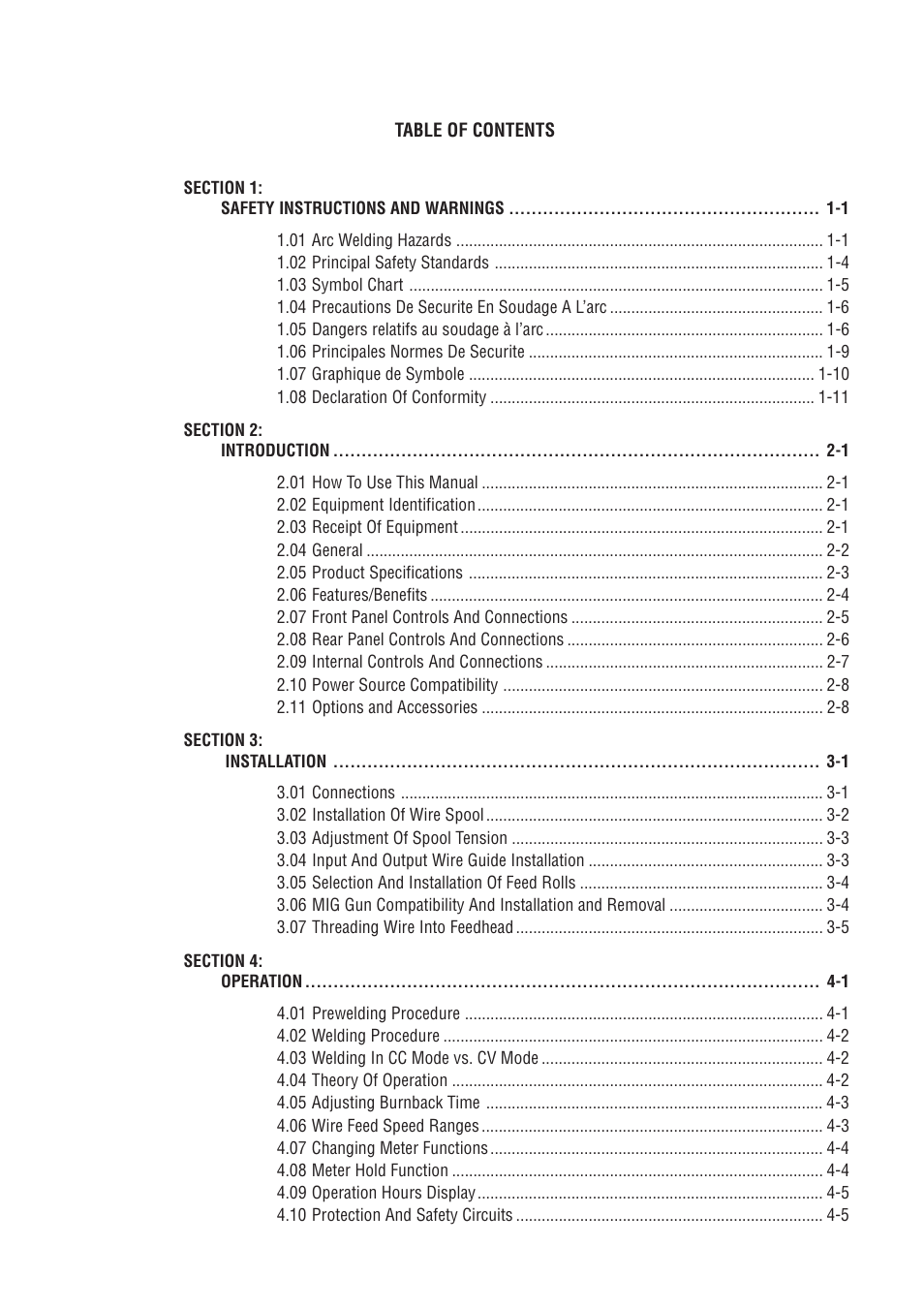 Tweco VS 212 PortaFeed User Manual | Page 4 / 54