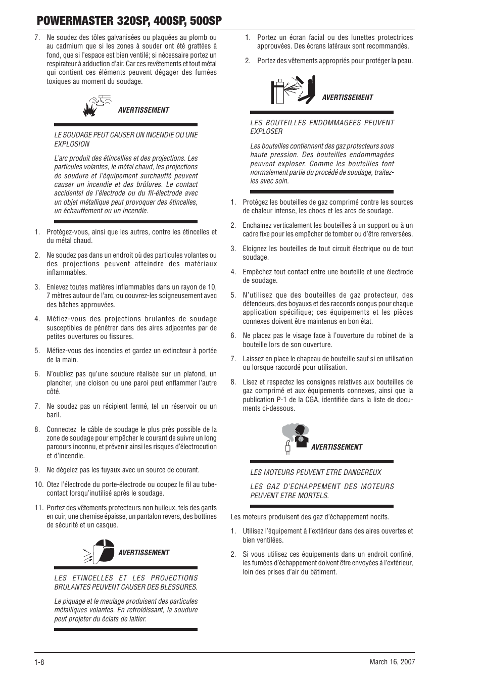 Tweco 500SP PowerMaster User Manual | Page 14 / 70