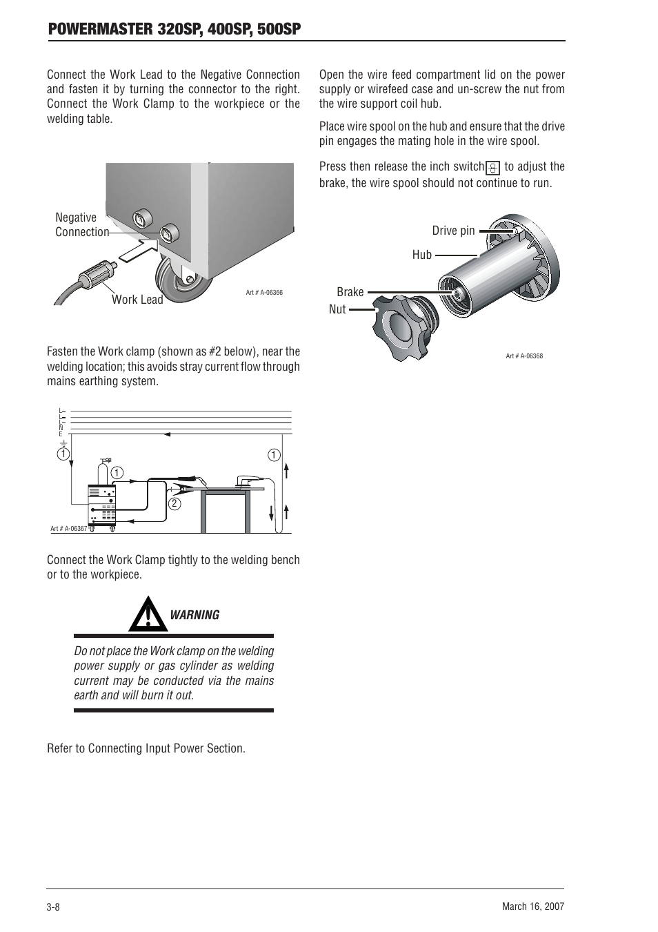Tweco 500SP PowerMaster User Manual | Page 34 / 70