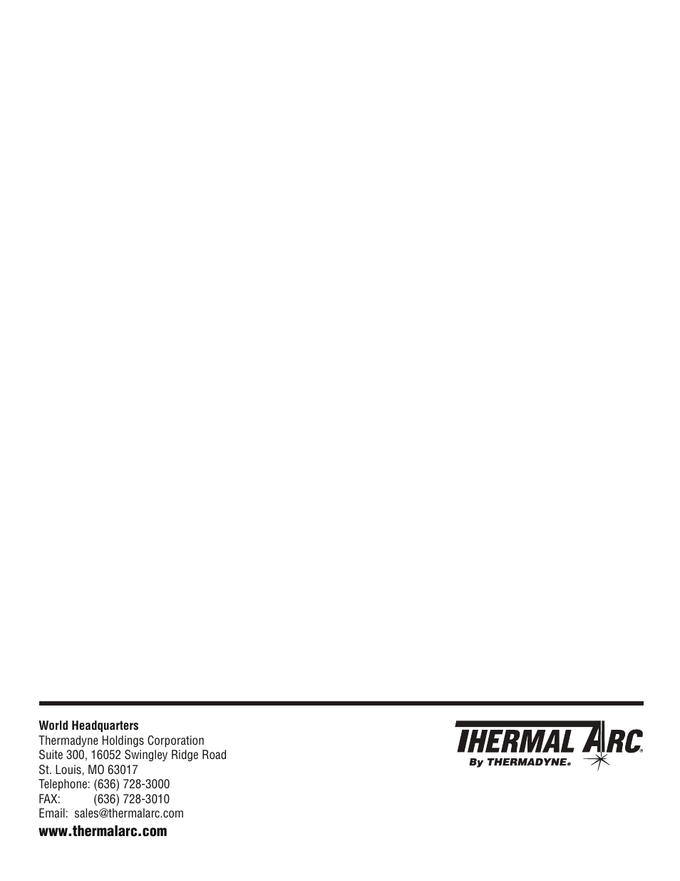 Tweco 500P PowerMaster User Manual | Page 70 / 70