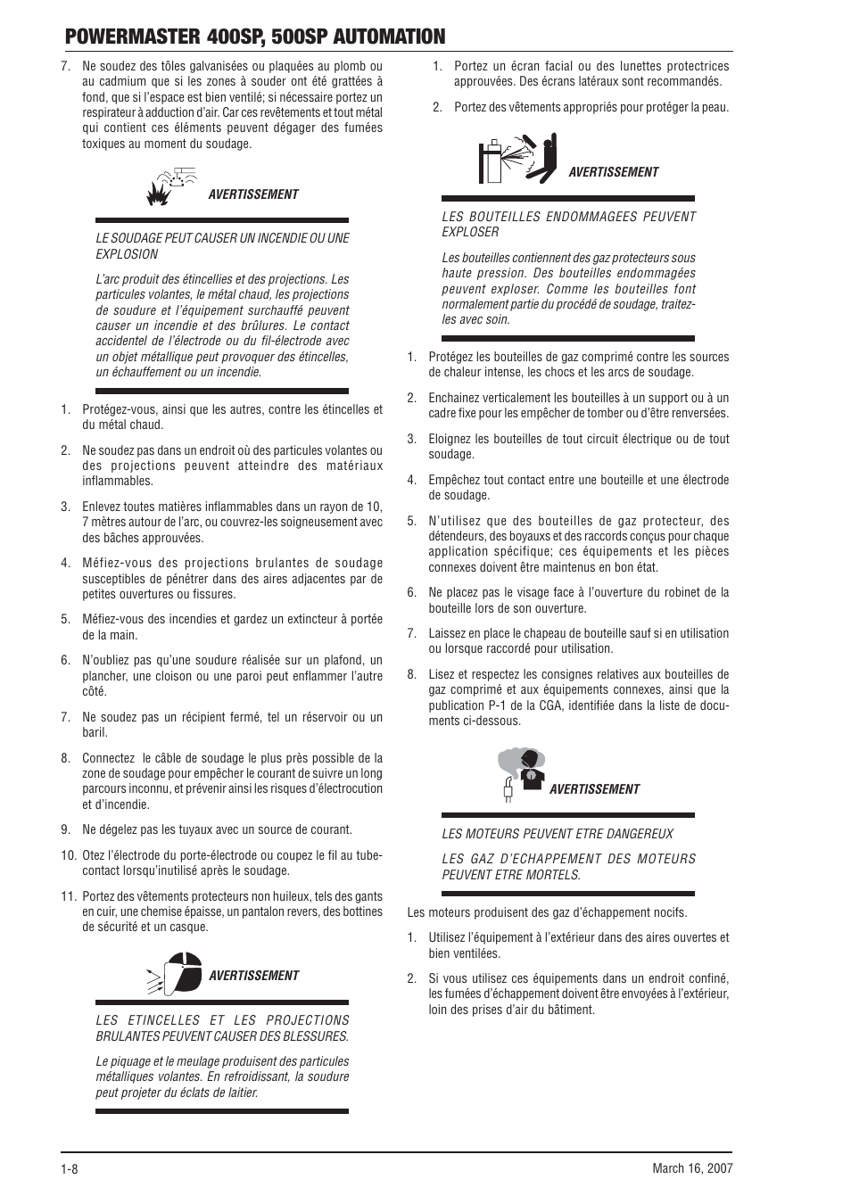 Tweco 500SP PowerMaster Automation User Manual | Page 14 / 80