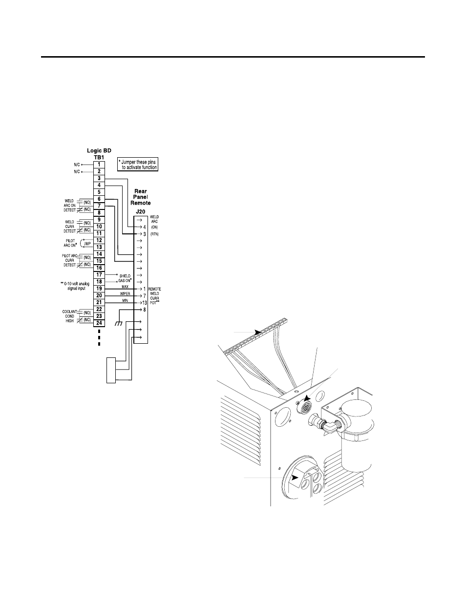 Appendix iii: remote wiring | Tweco Ultima 150 User Manual | Page 43 / 50