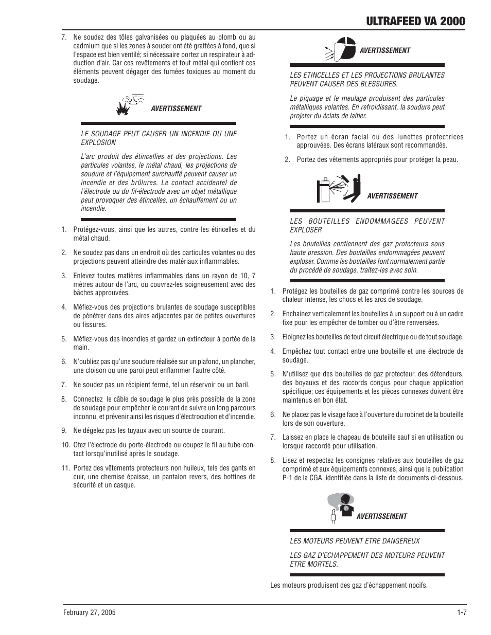 Ultrafeed va 2000 | Tweco VA 2000 Ultra-Feed User Manual | Page 13 / 50