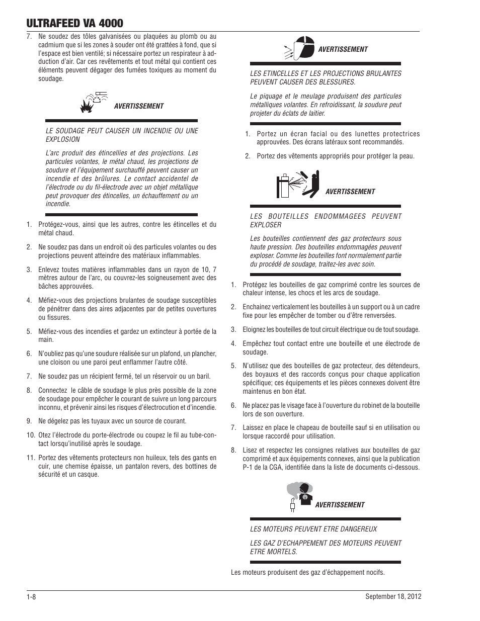 Ultrafeed va 4000 | Tweco VA 4000 Ultra-Feed User Manual | Page 14 / 56