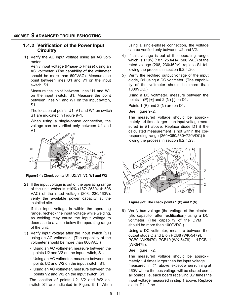 Tweco 400 MST Arc Master User Manual | Page 48 / 102