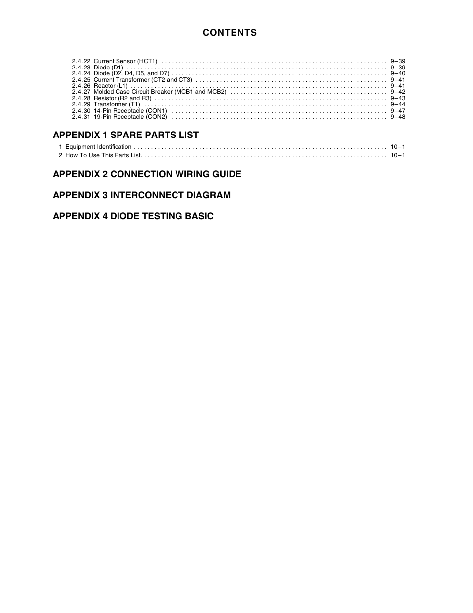 Tweco 400 MST Arc Master User Manual | Page 6 / 102