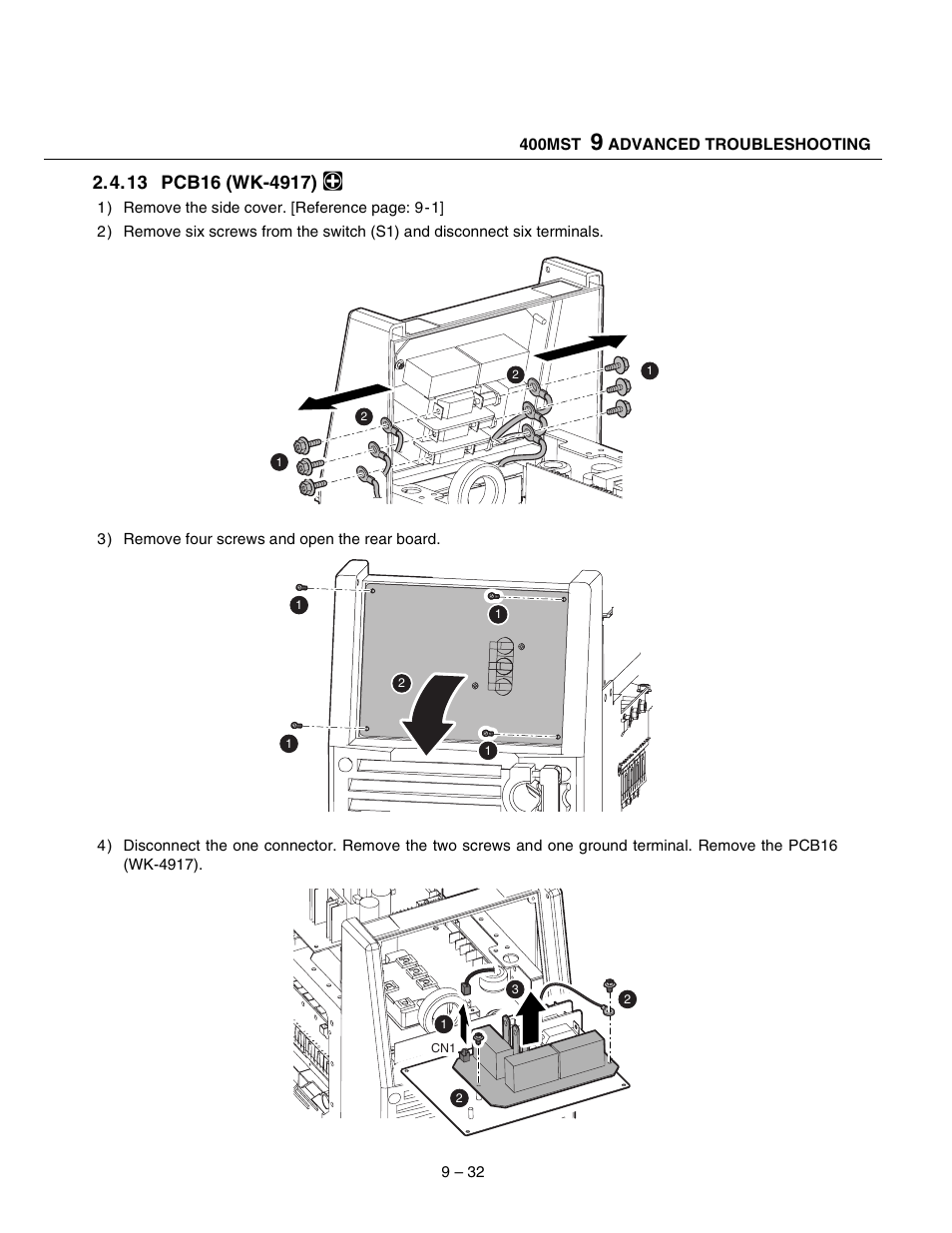 Tweco 400 MST Arc Master User Manual | Page 69 / 102