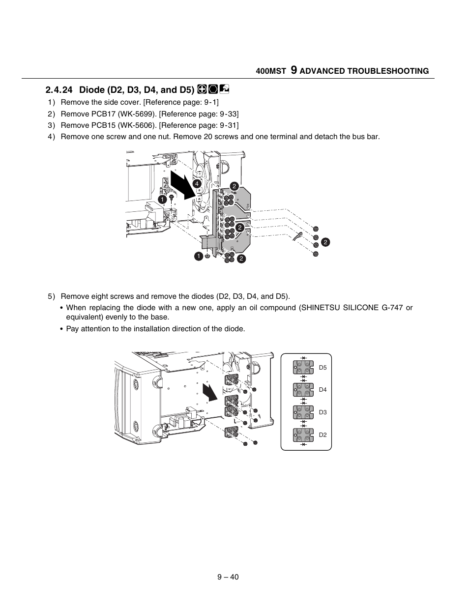 Tweco 400 MST Arc Master User Manual | Page 77 / 102