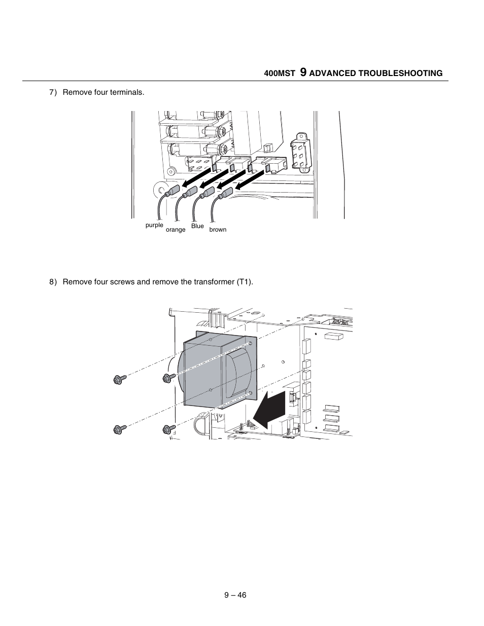 Tweco 400 MST Arc Master User Manual | Page 83 / 102