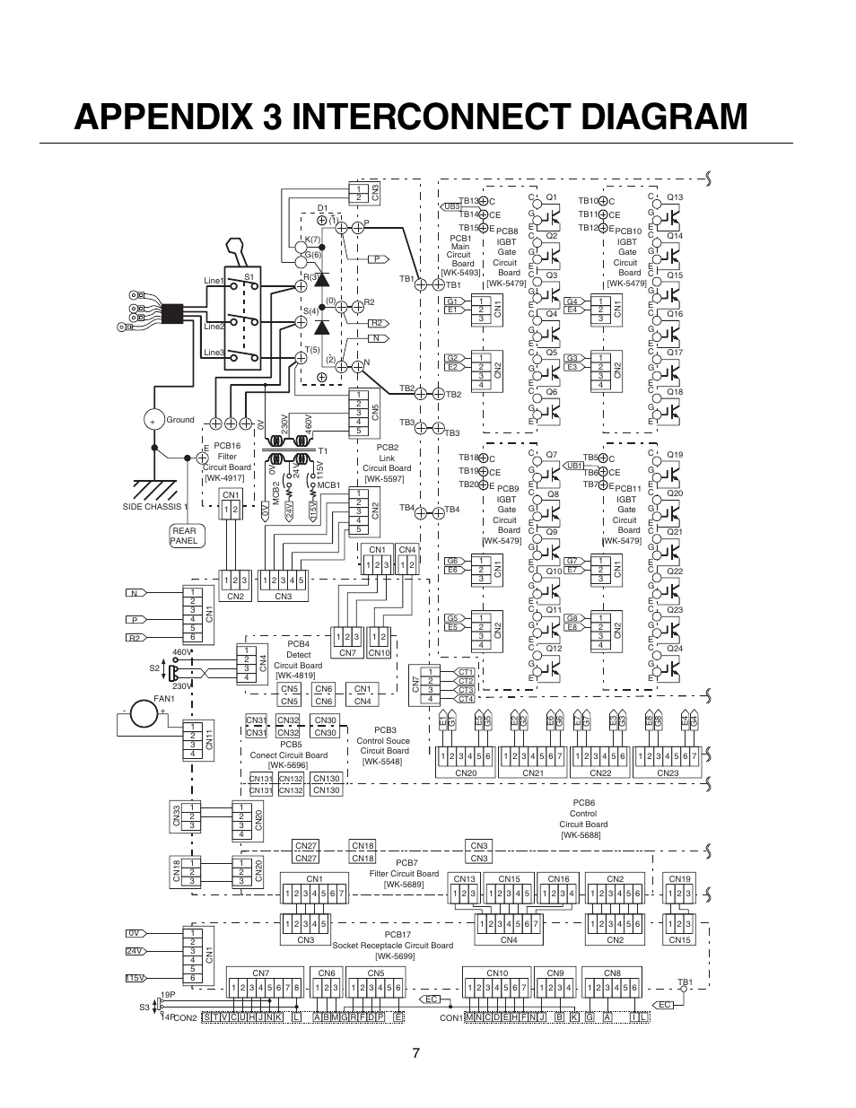 Appendix 3 interconnect diagram | Tweco 400 MST Arc Master User Manual | Page 94 / 102