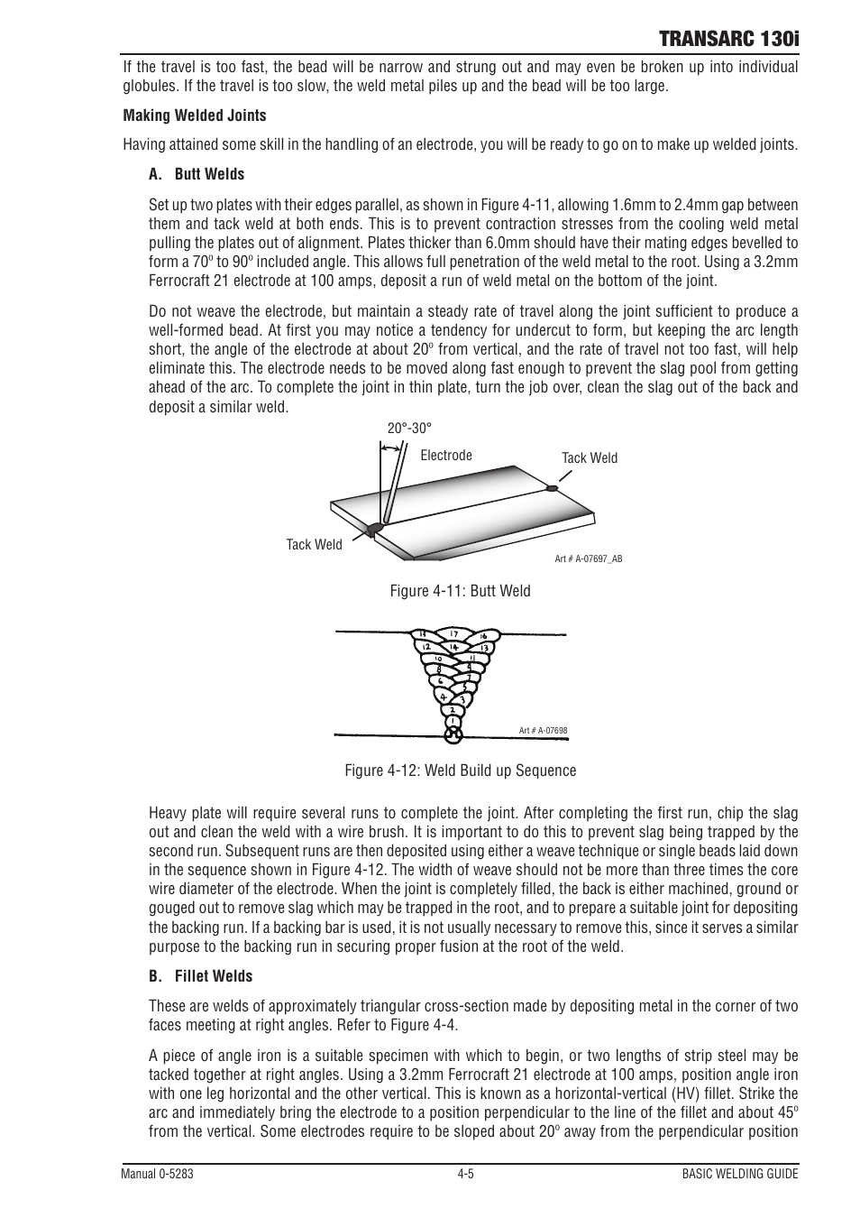 Transarc 130i | Tweco 130i Transarc Operating Manual User Manual | Page 41 / 72