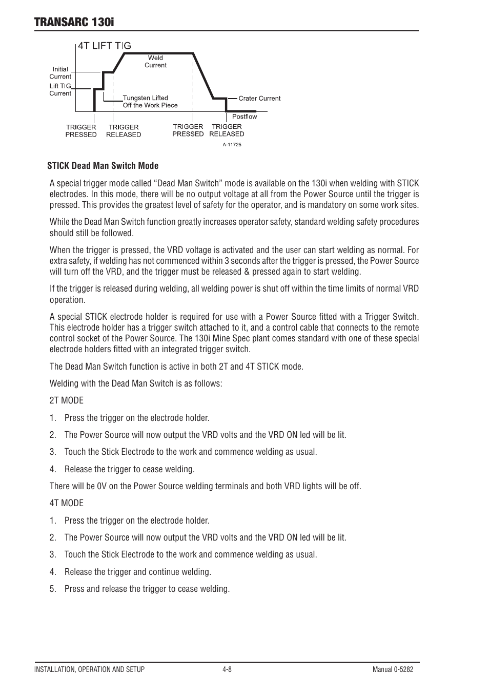 Transarc 130i | Tweco 130i Transarc Service Manual User Manual | Page 32 / 86