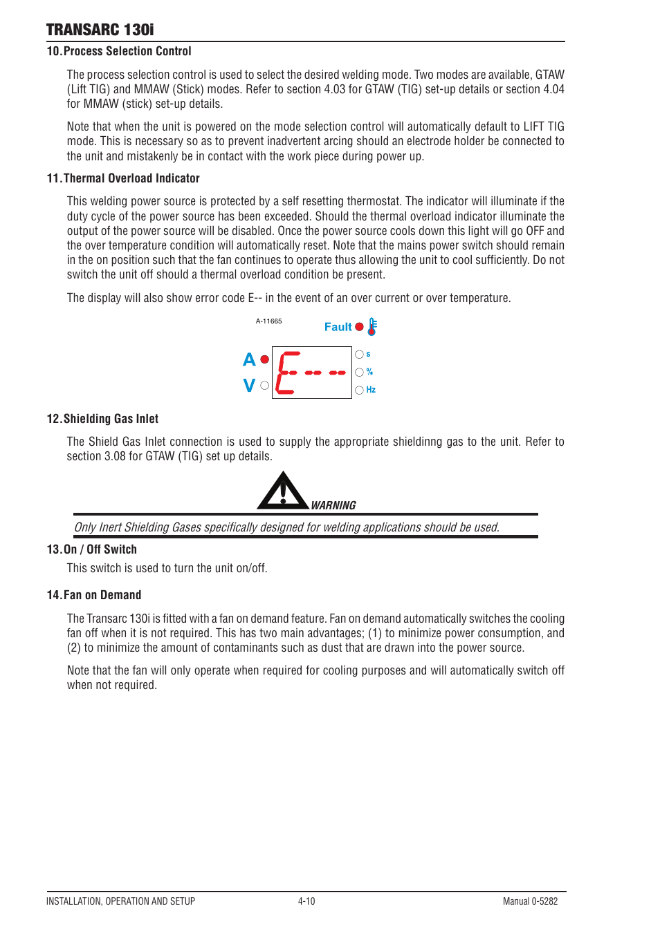 Transarc 130i | Tweco 130i Transarc Service Manual User Manual | Page 34 / 86