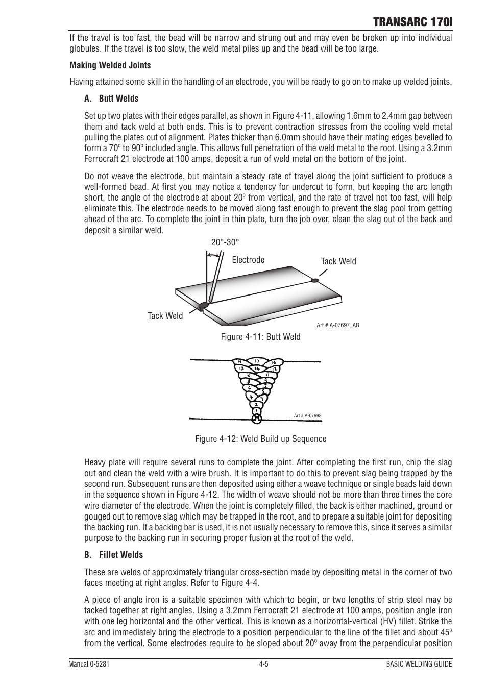 Transarc 170i | Tweco 170i Transarc User Manual | Page 41 / 72