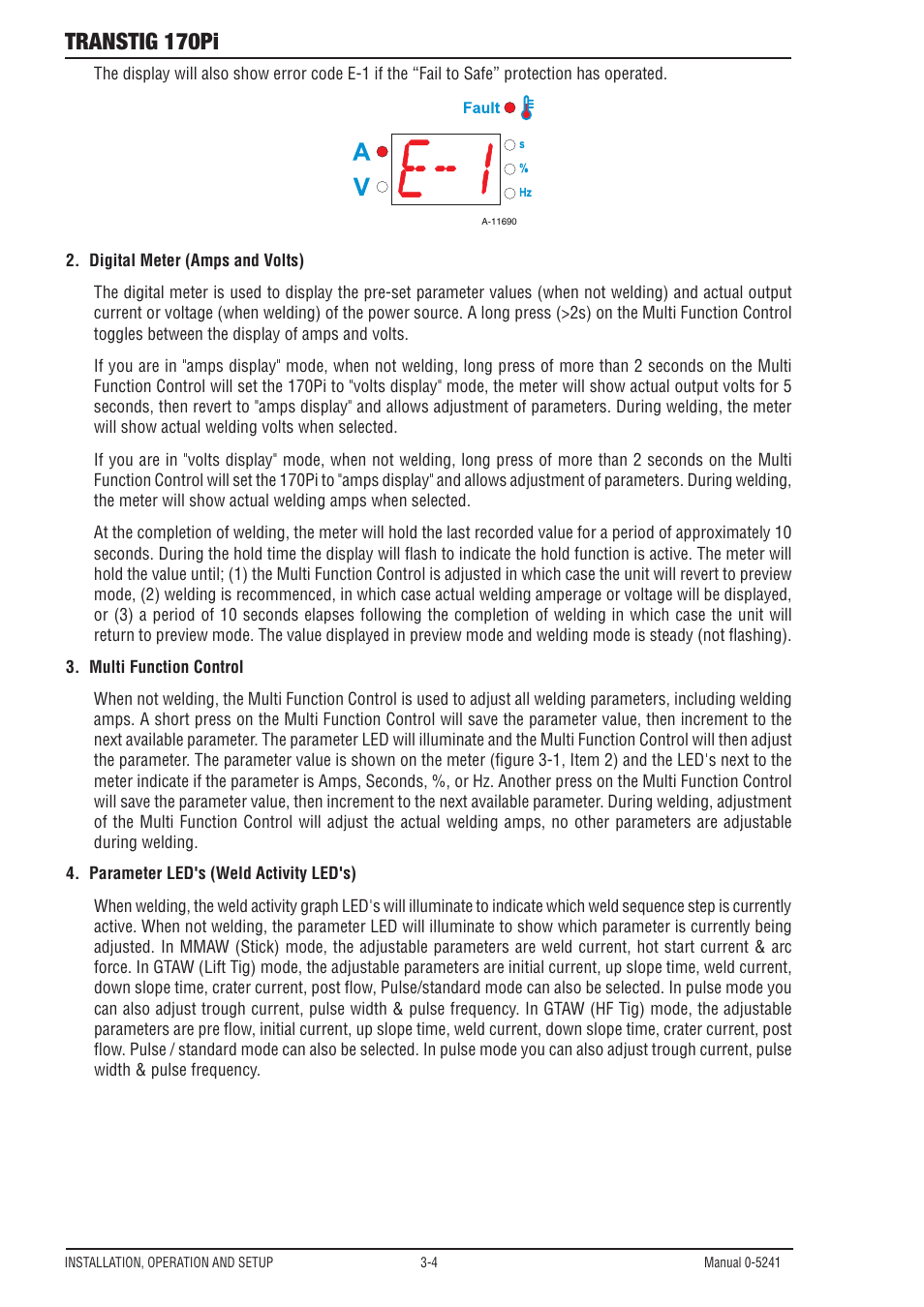 Transtig 170pi | Tweco 170Pi Transtig User Manual | Page 22 / 72