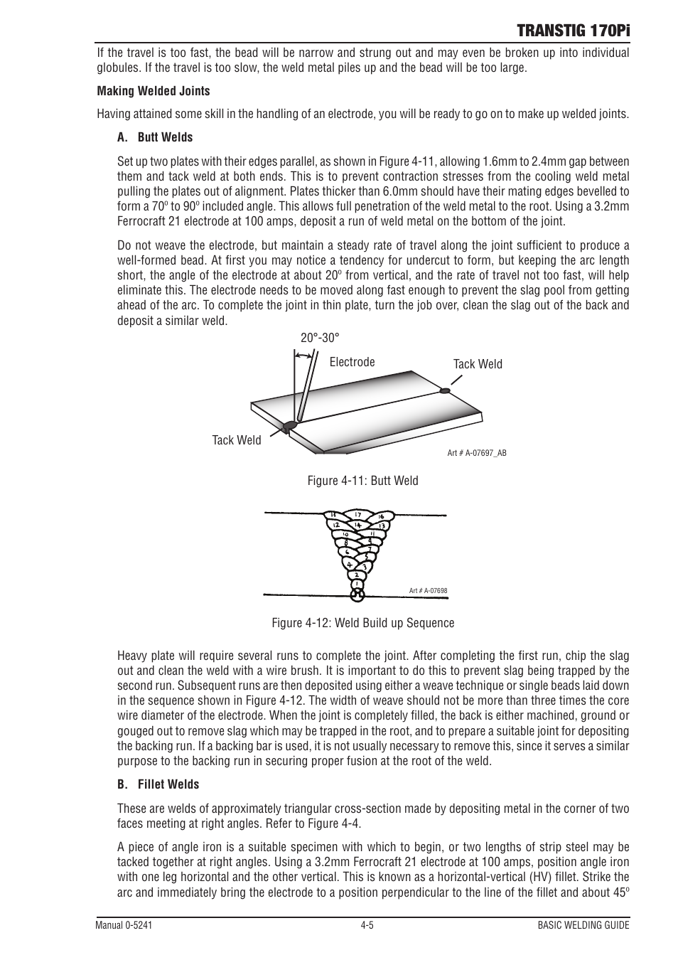 Transtig 170pi | Tweco 170Pi Transtig User Manual | Page 43 / 72