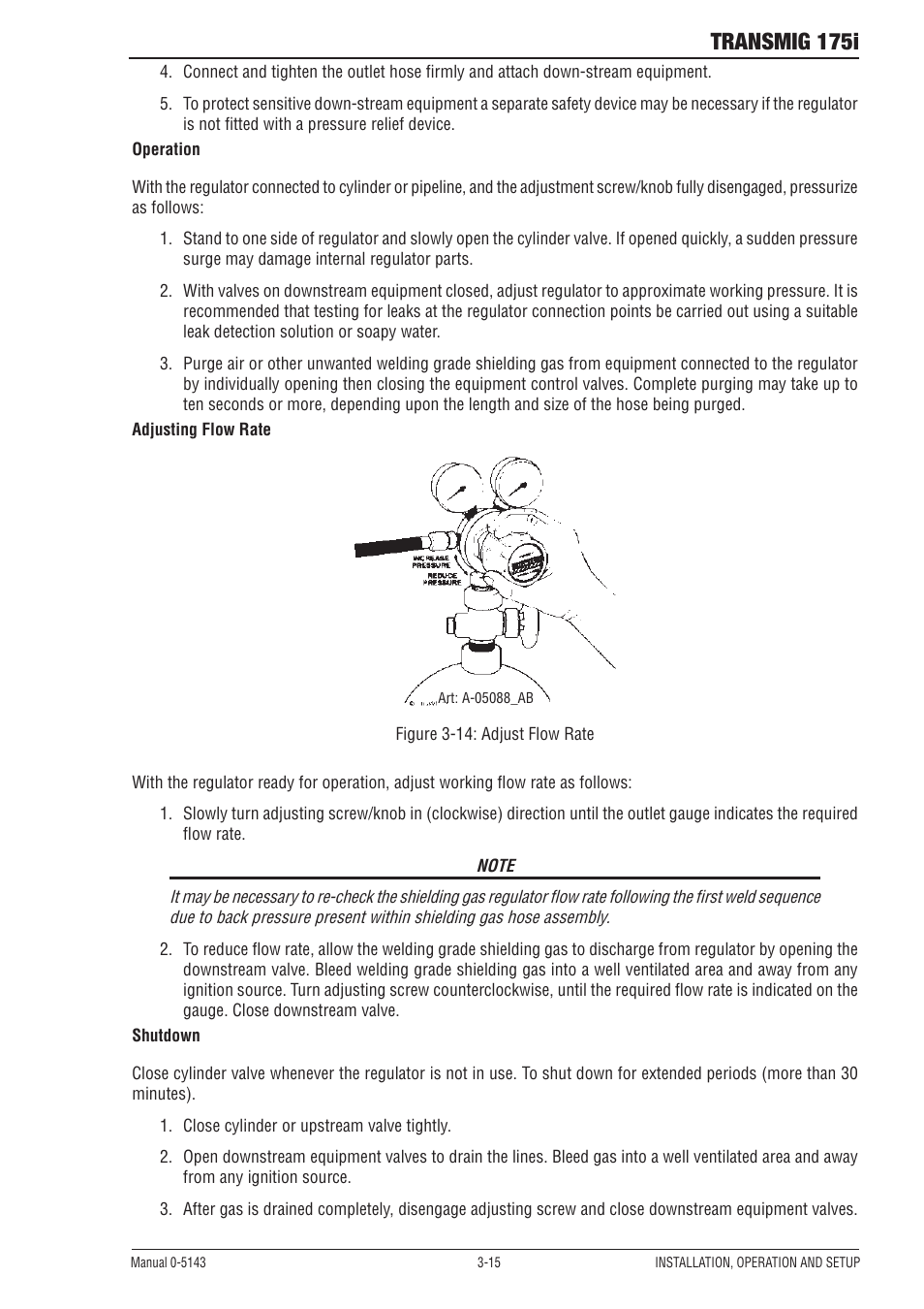 Transmig 175i | Tweco 175i Transtig User Manual | Page 33 / 80