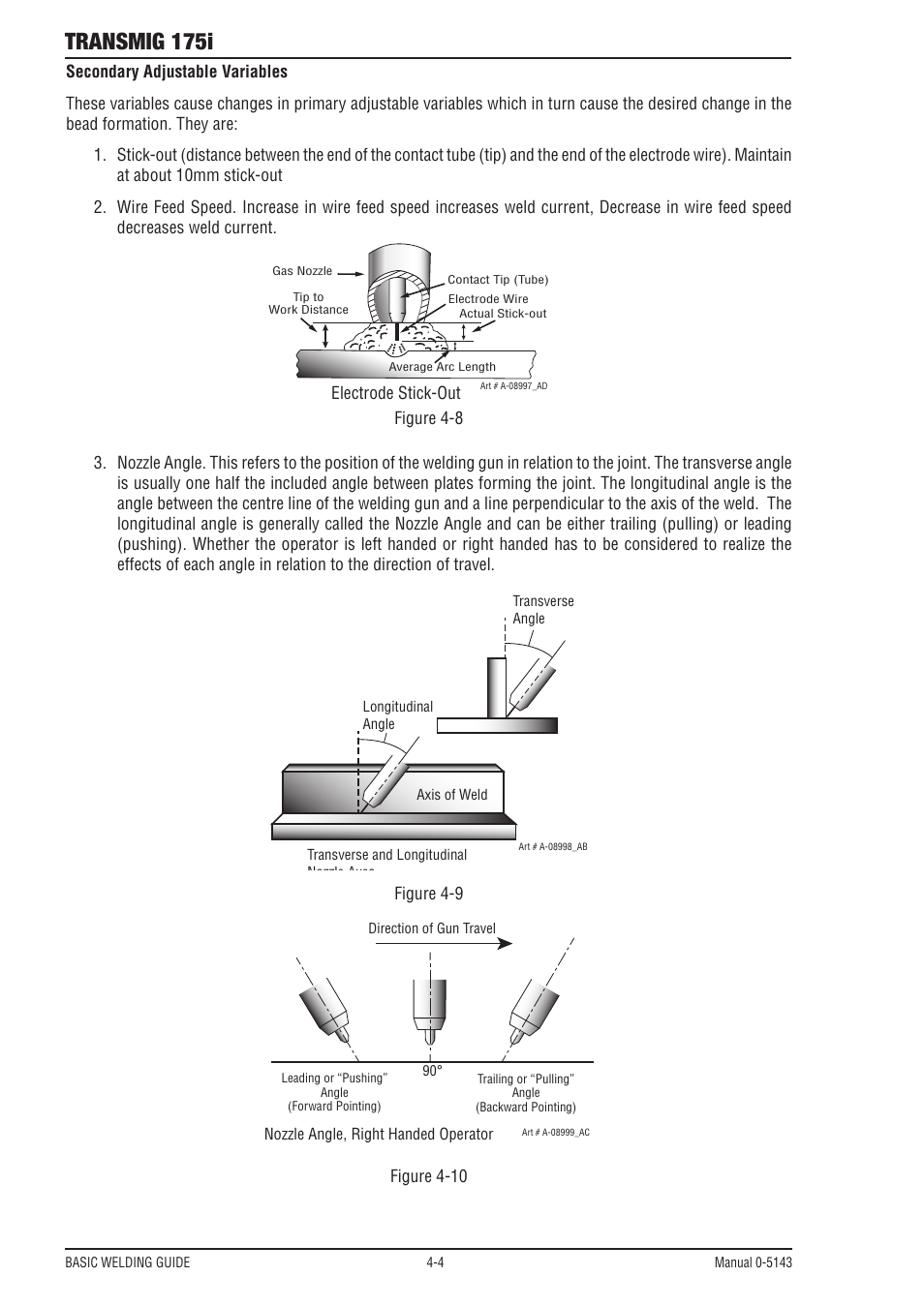 Transmig 175i | Tweco 175i Transtig User Manual | Page 42 / 80