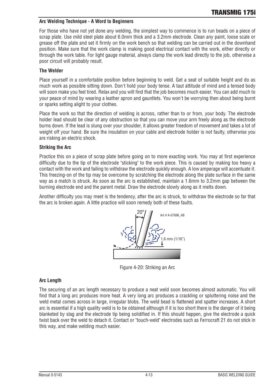 Transmig 175i | Tweco 175i Transtig User Manual | Page 51 / 80