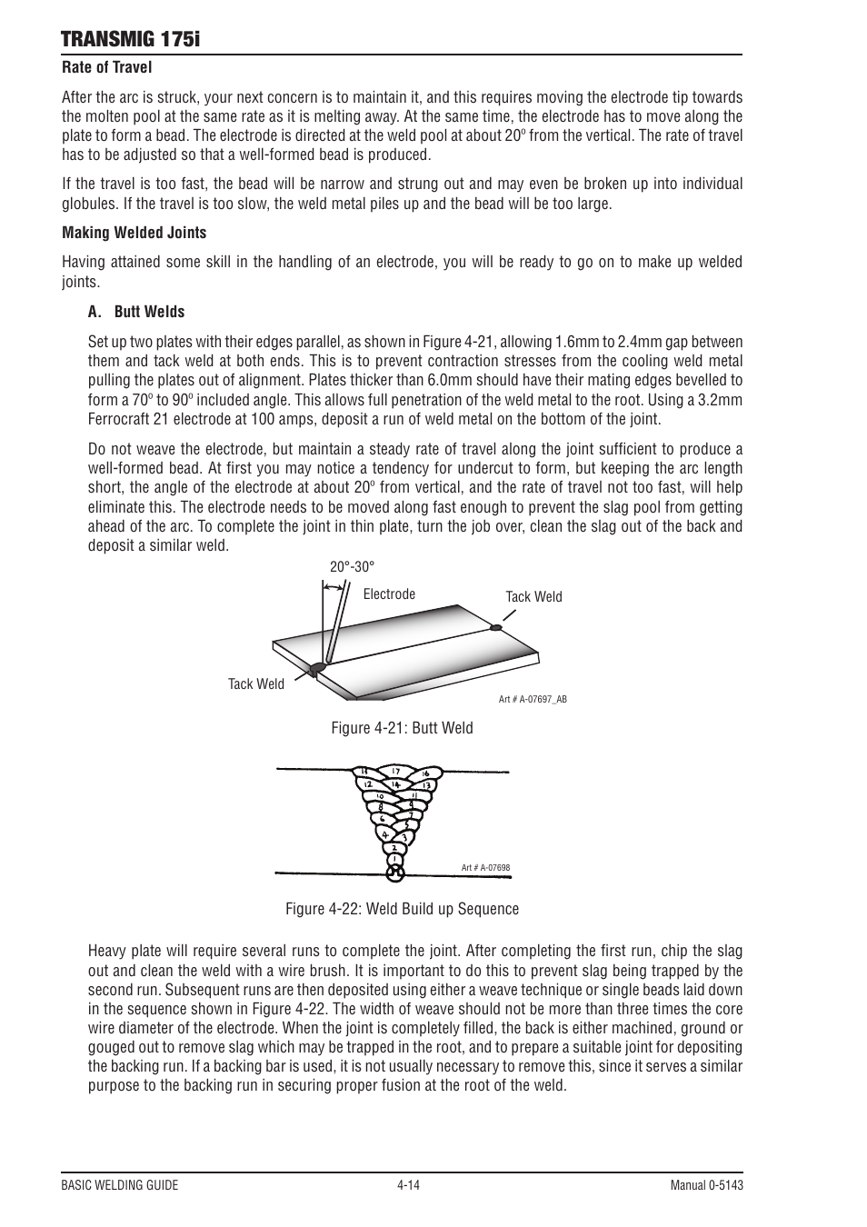 Transmig 175i | Tweco 175i Transtig User Manual | Page 52 / 80