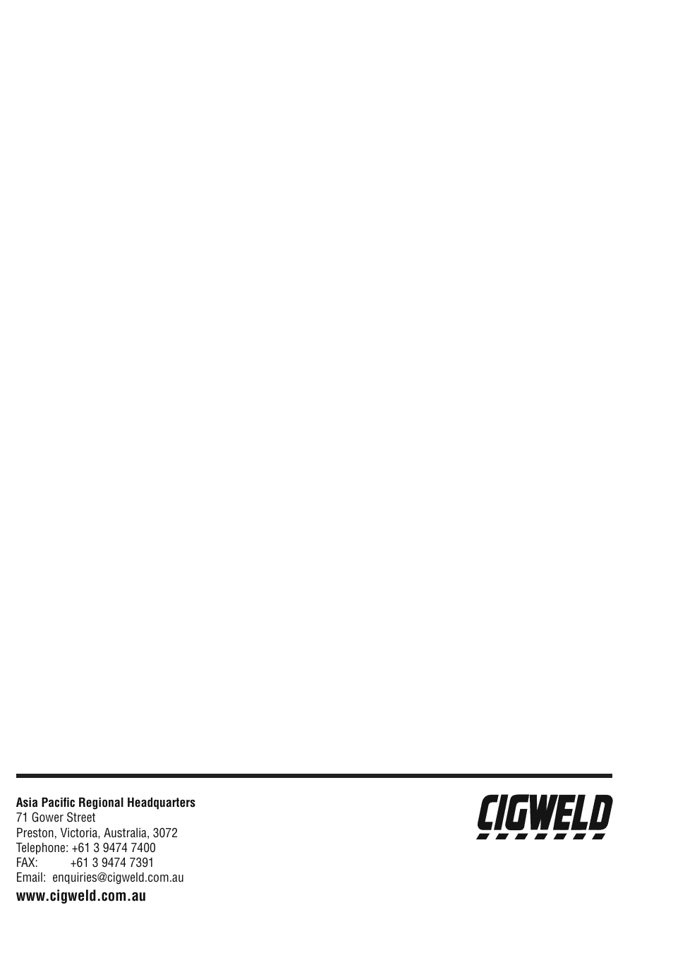 Tweco 175i Transtig User Manual | Page 80 / 80