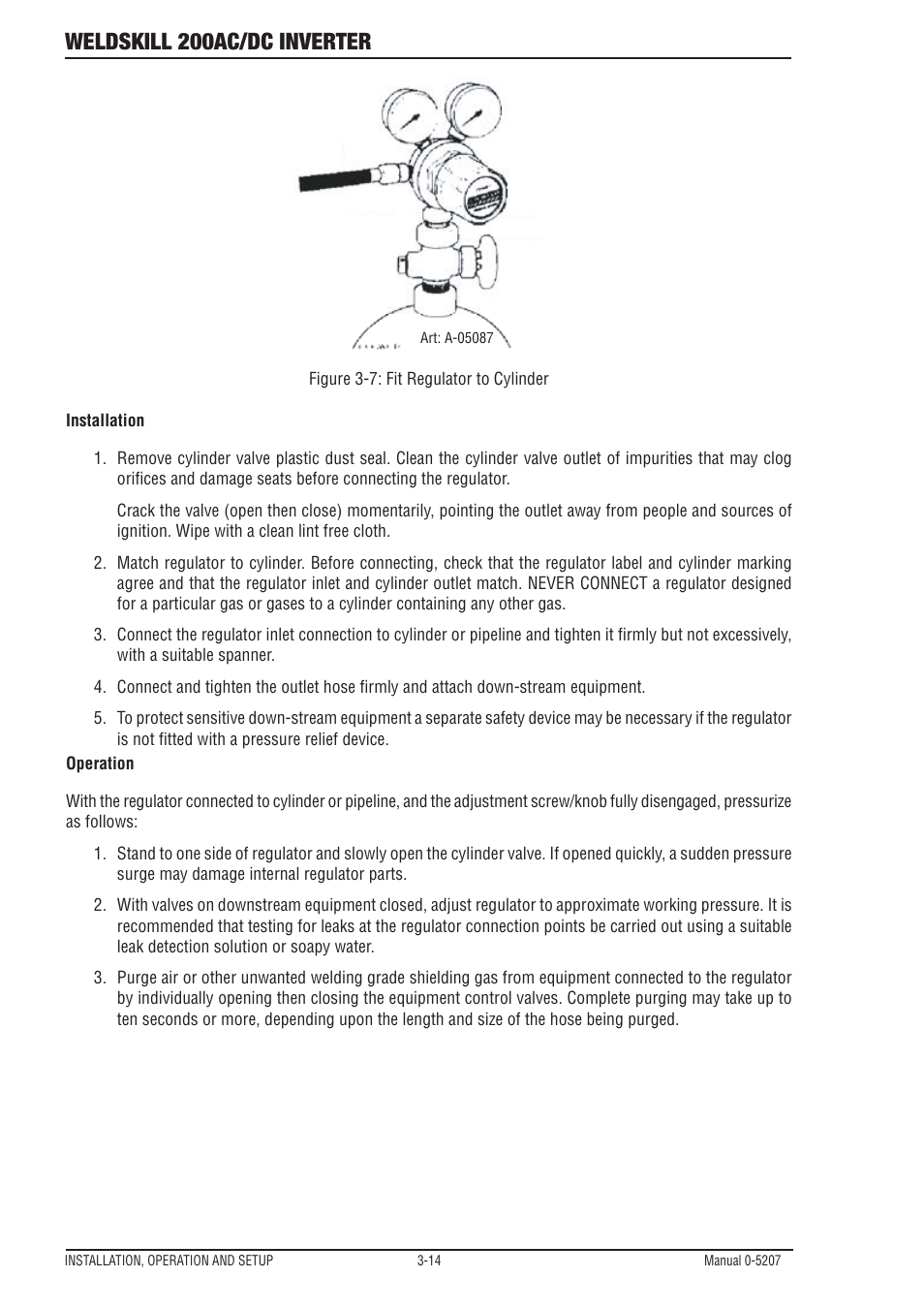 Weldskill 200ac/dc inverter | Tweco 200DC Inverter Arc Welding Machine User Manual | Page 32 / 68