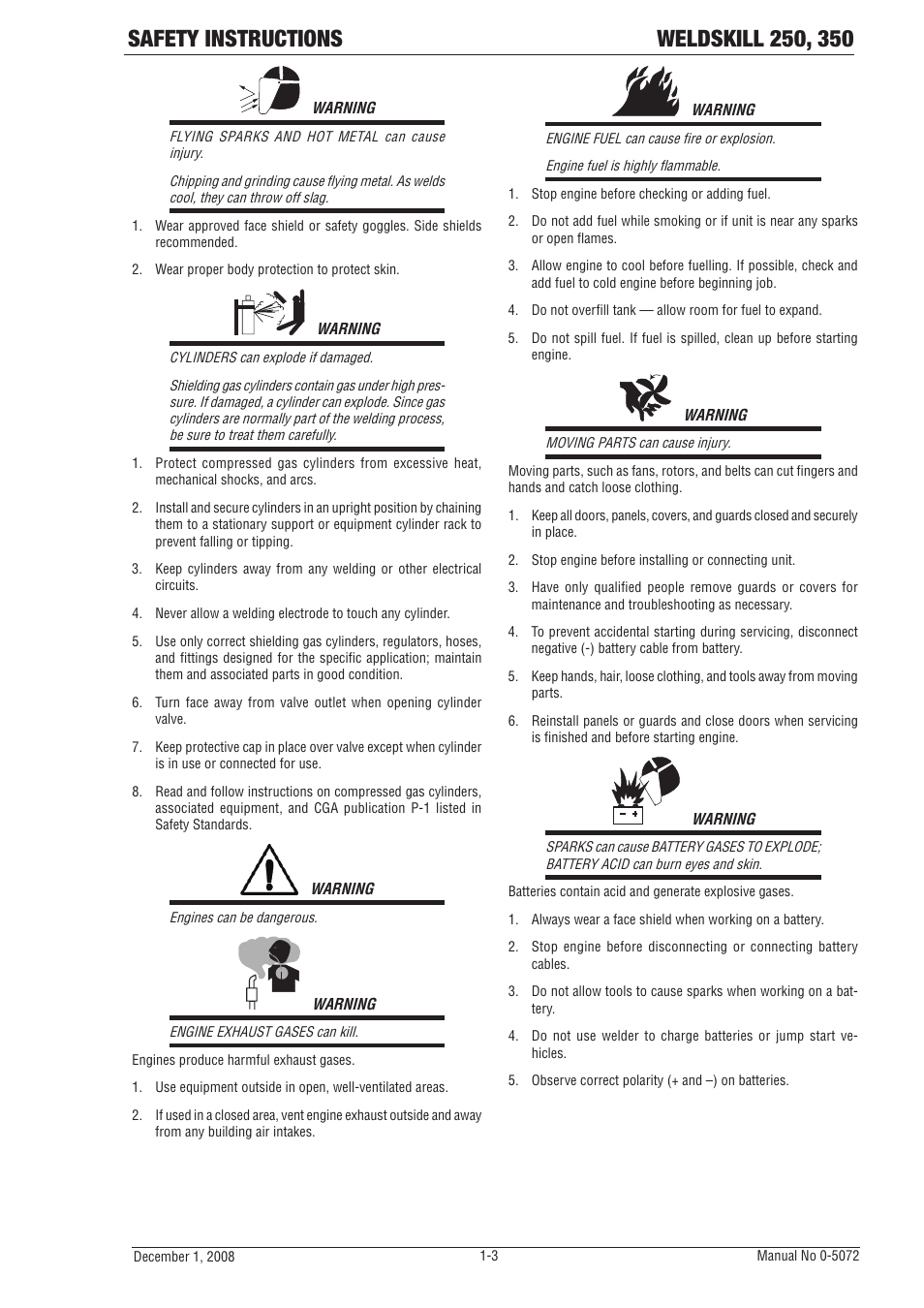 Tweco 250 Weldskill MIG User Manual | Page 9 / 52