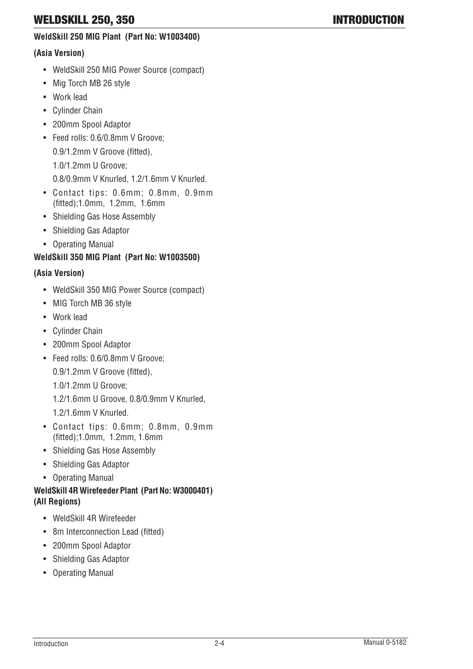 Tweco 350 4R Wirefeeder User Manual | Page 16 / 66