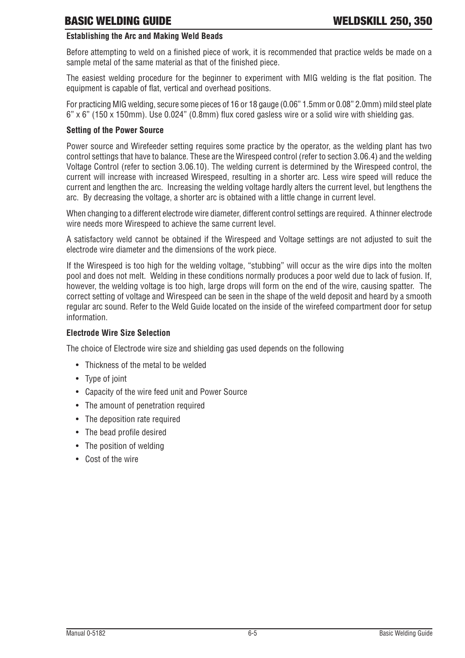 Tweco 350 4R Wirefeeder User Manual | Page 43 / 66