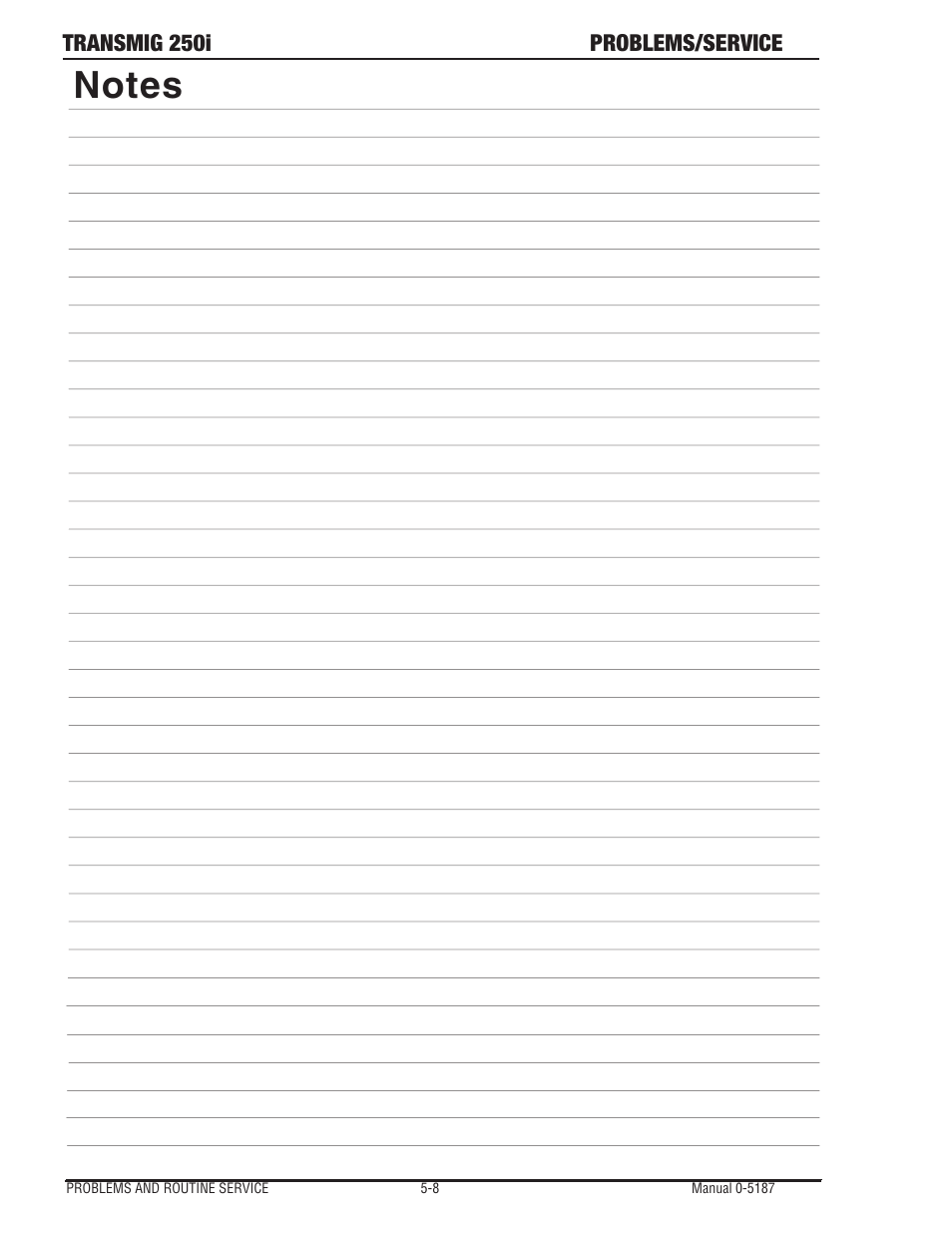 Tweco 250i Transmig Inverter User Manual | Page 86 / 100
