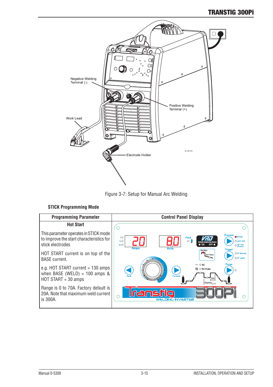 Transtig 300pi | Tweco 300Pi Transtig Welding Inverter User Manual | Page 33 / 72