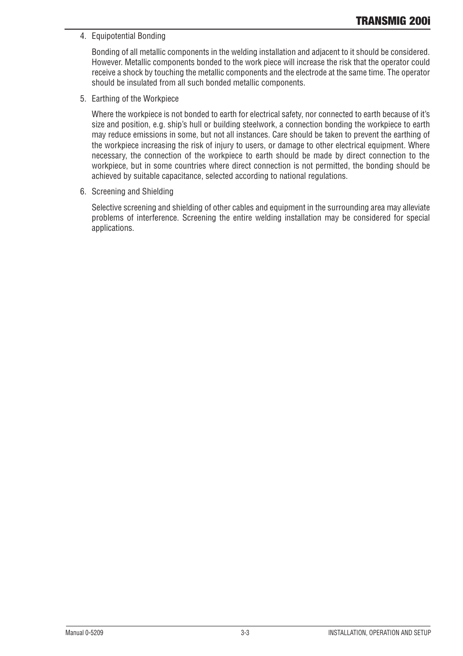 Transmig 200i | Tweco 200i Multi Process Welding Inverter User Manual | Page 21 / 82