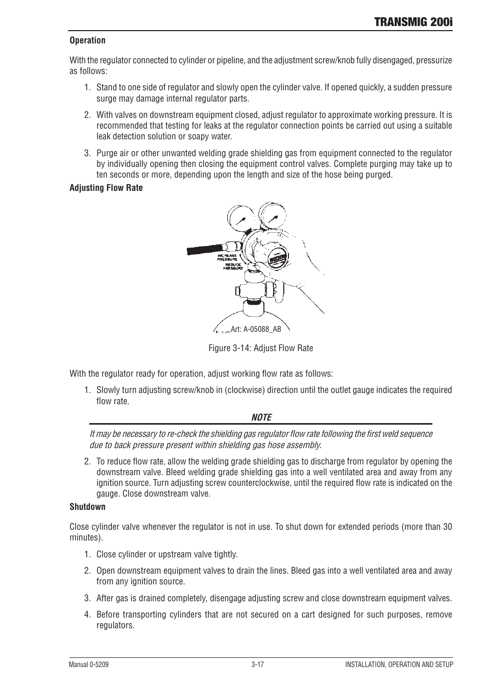 Transmig 200i | Tweco 200i Multi Process Welding Inverter User Manual | Page 35 / 82