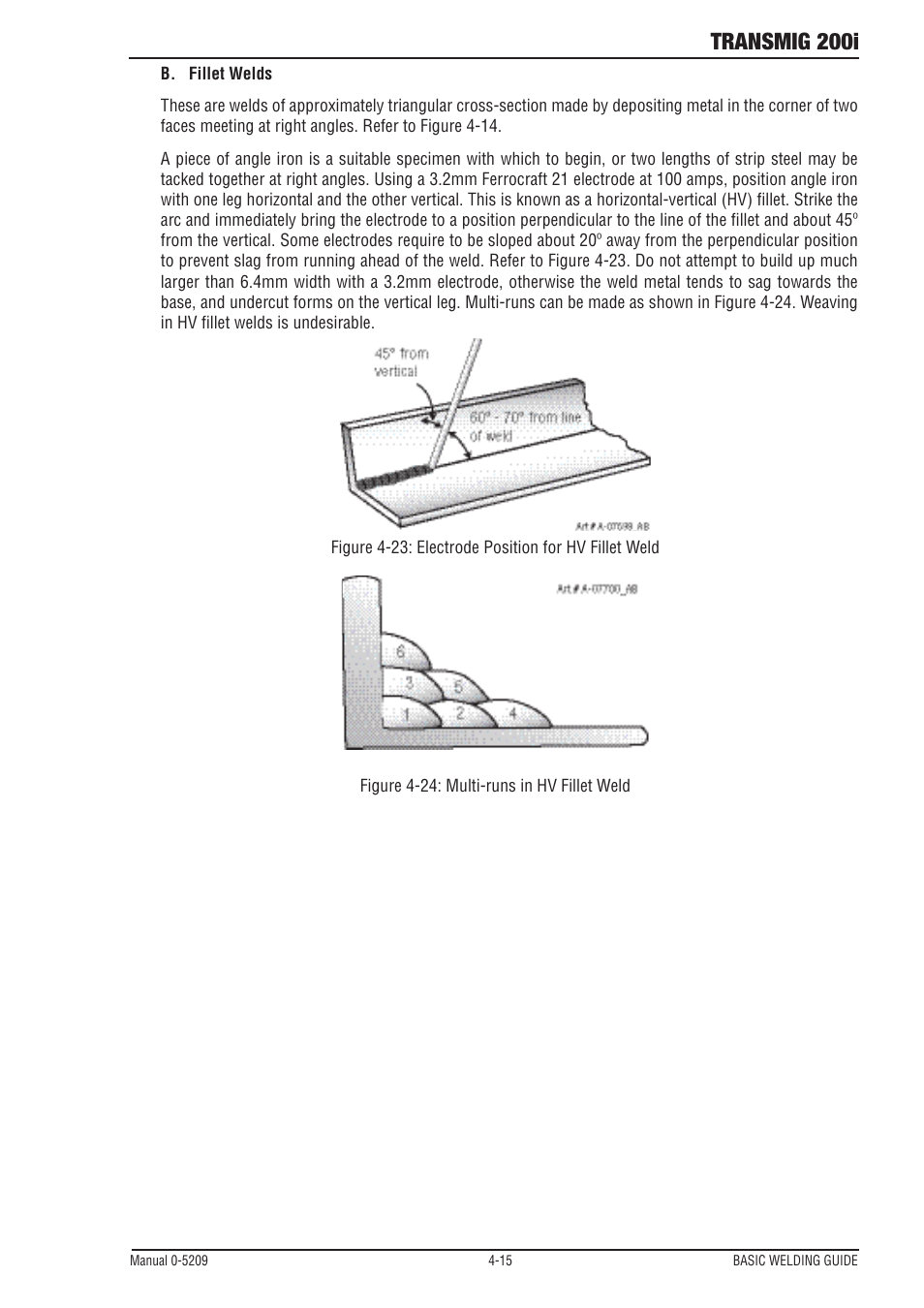 Transmig 200i | Tweco 200i Multi Process Welding Inverter User Manual | Page 55 / 82