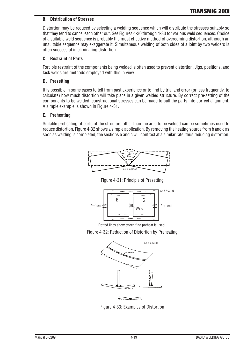 Transmig 200i | Tweco 200i Multi Process Welding Inverter User Manual | Page 59 / 82