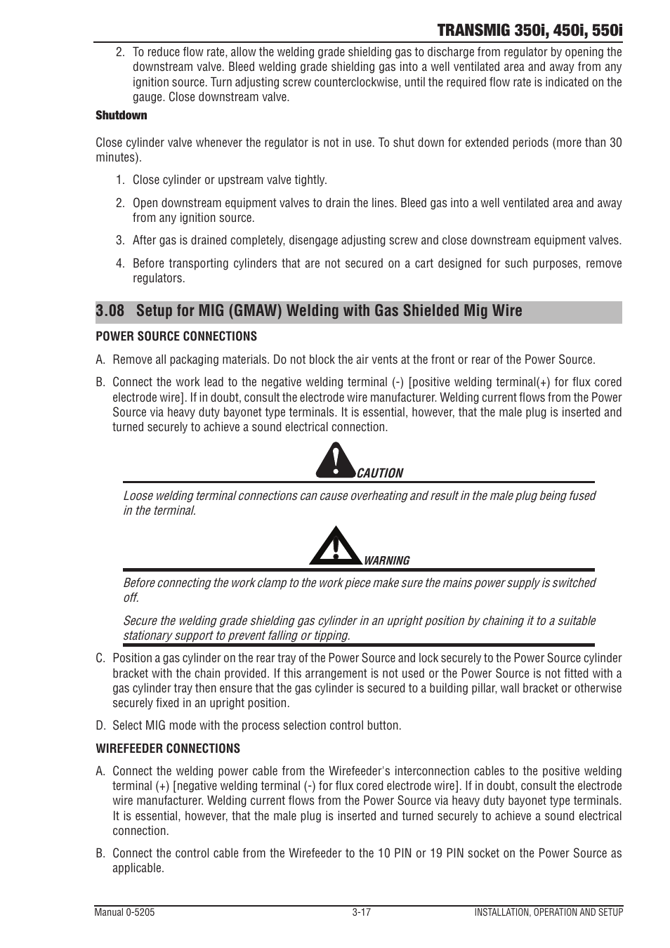 Tweco 550i Transmig User Manual | Page 37 / 88