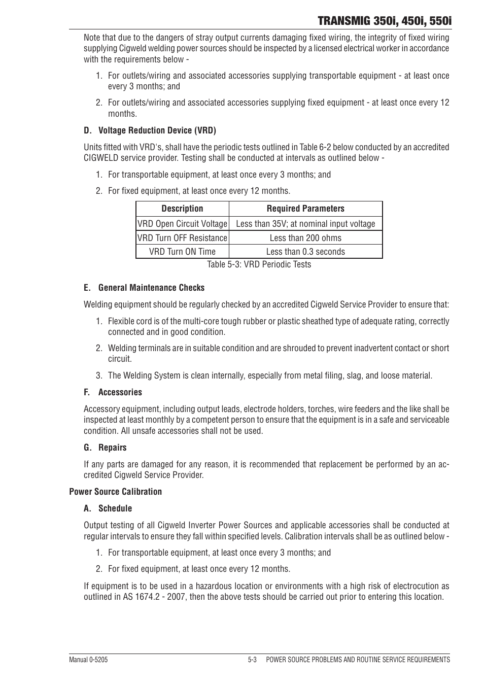 Tweco 550i Transmig User Manual | Page 75 / 88