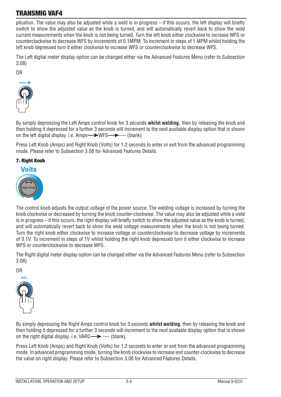 Transmig vaf4 | Tweco VAF4 Transmig User Manual | Page 22 / 88