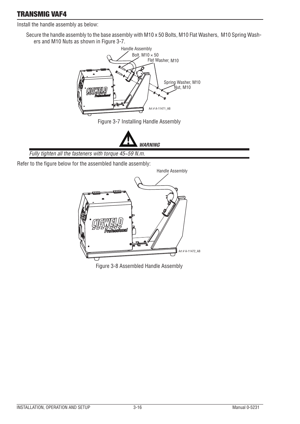 Transmig vaf4 | Tweco VAF4 Transmig User Manual | Page 34 / 88