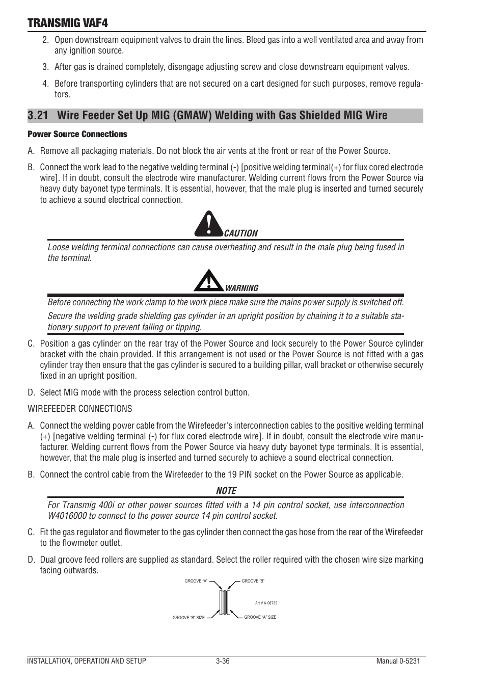 Transmig vaf4 | Tweco VAF4 Transmig User Manual | Page 54 / 88