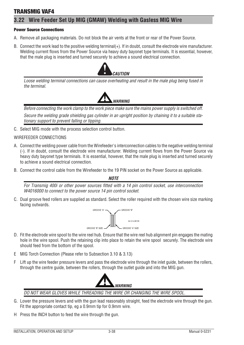 Transmig vaf4 | Tweco VAF4 Transmig User Manual | Page 56 / 88