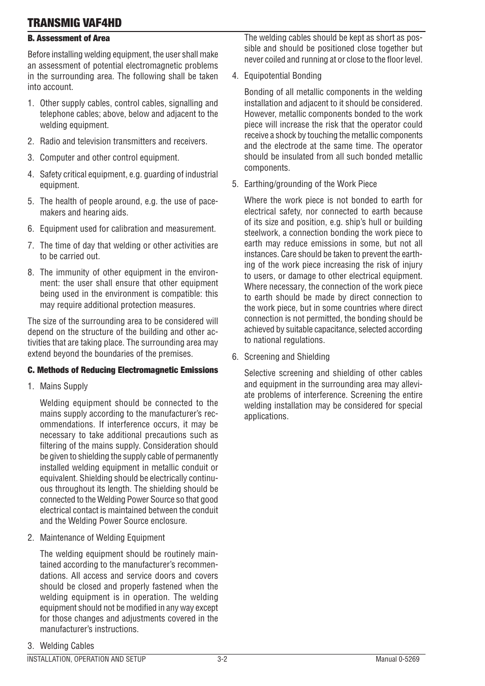 Transmig vaf4hd | Tweco VAF4HD Transmig User Manual | Page 20 / 84