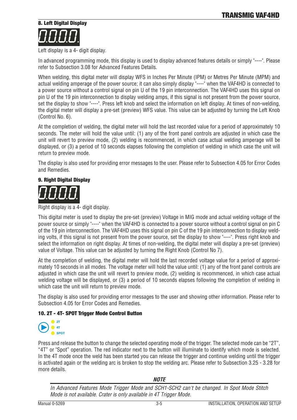 Transmig vaf4hd | Tweco VAF4HD Transmig User Manual | Page 23 / 84