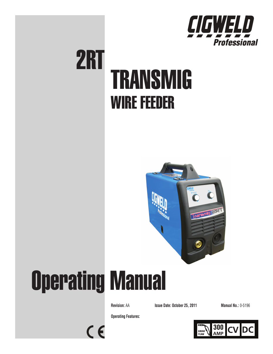 Tweco 2RT Transmig User Manual | 54 pages