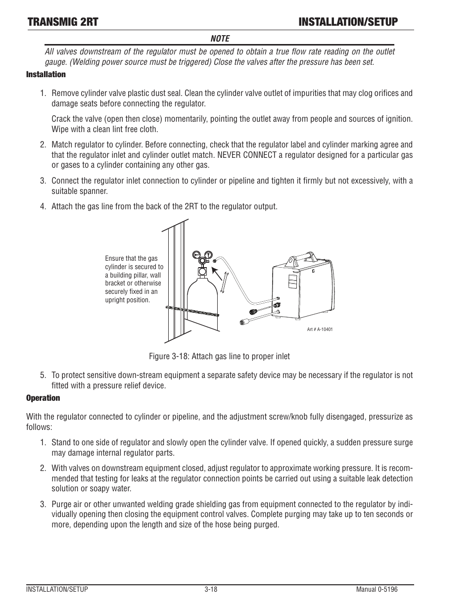 Transmig 2rt installation/setup | Tweco 2RT Transmig User Manual | Page 34 / 54