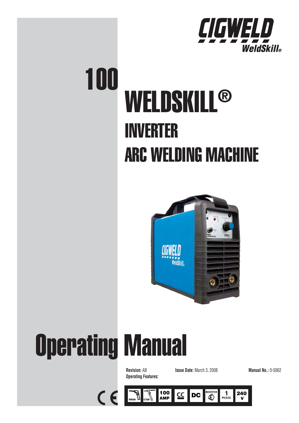 Tweco 100 Weldskill User Manual | 44 pages