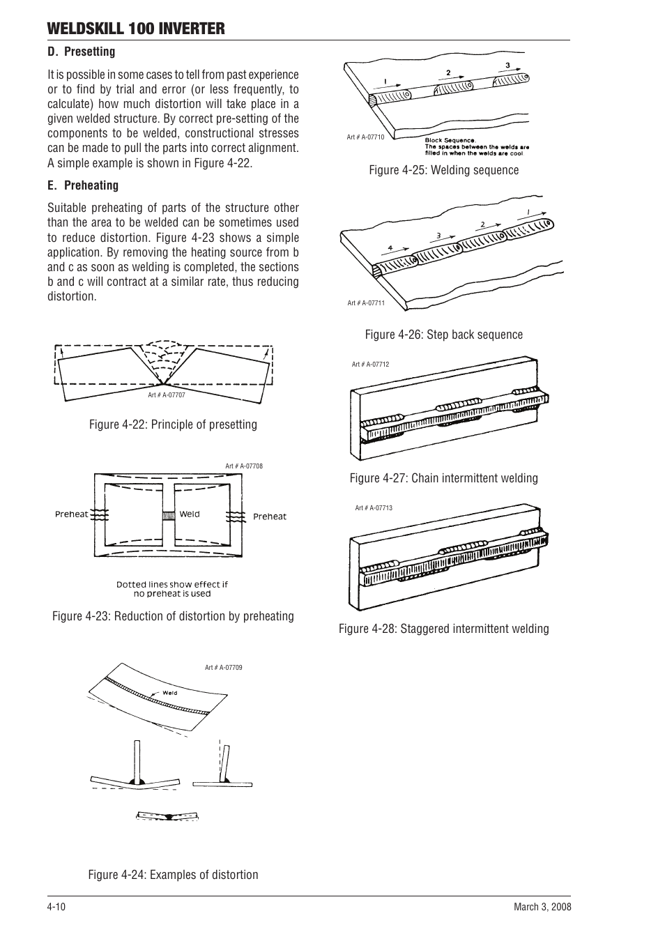 Weldskill 100 inverter | Tweco 100 Weldskill User Manual | Page 32 / 44