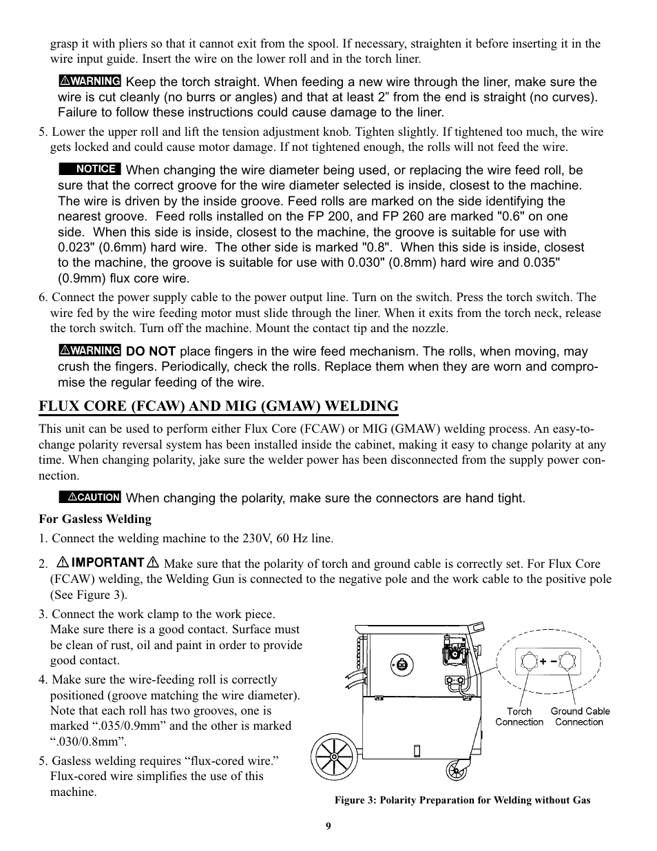 Tweco FP-260 User Manual | Page 11 / 24